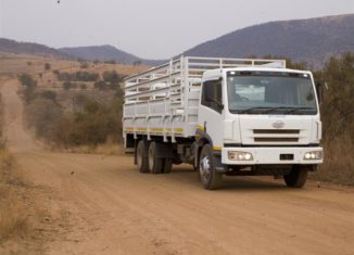 FAW trucks cattle carrier