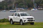 Hilux at dock