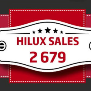 Hilux sales 2679