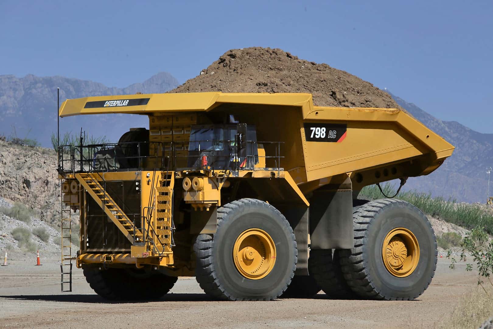 Two New Caterpillar Ultra-Class Mining Trucks