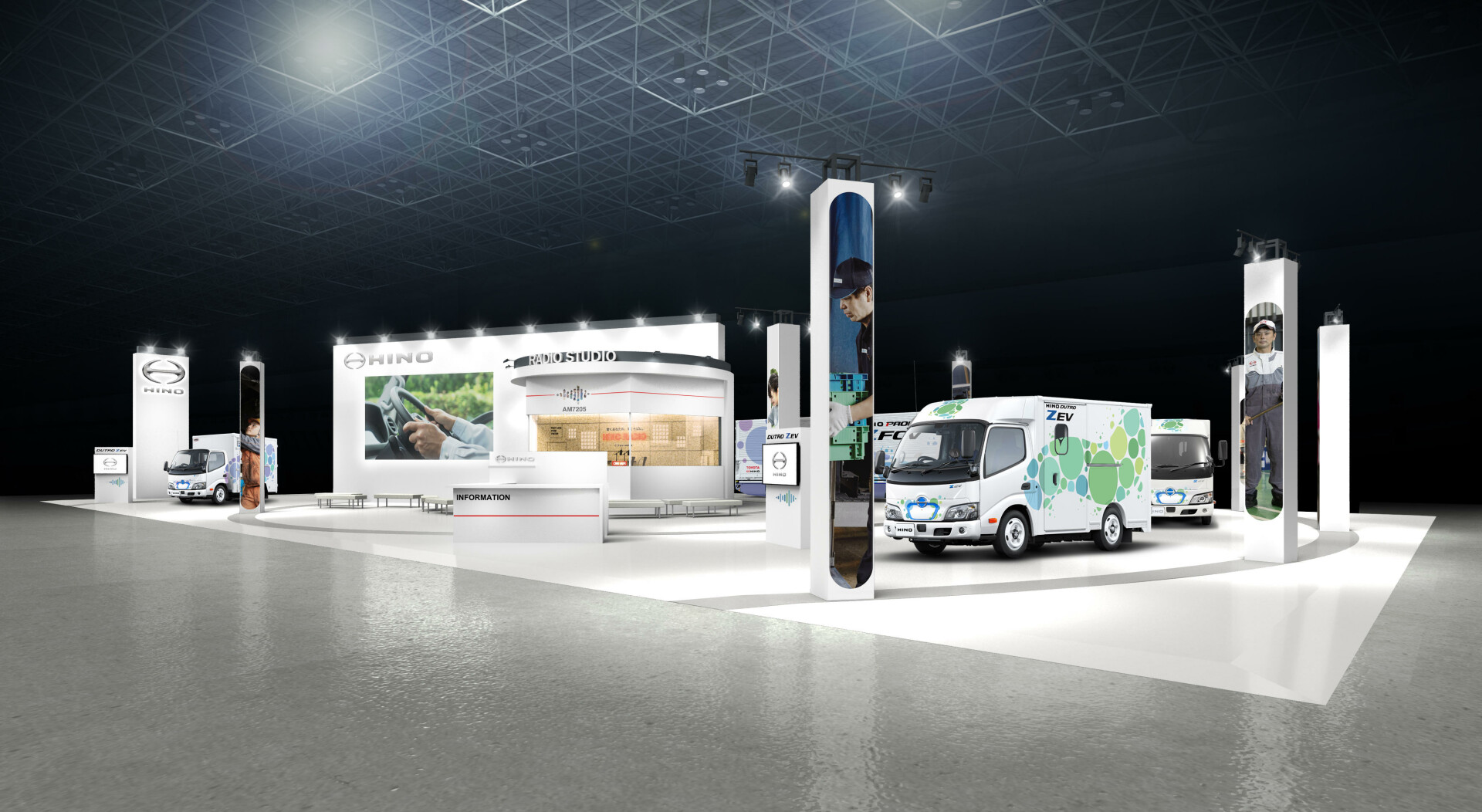 Hino stand - 2023 Mobility show
