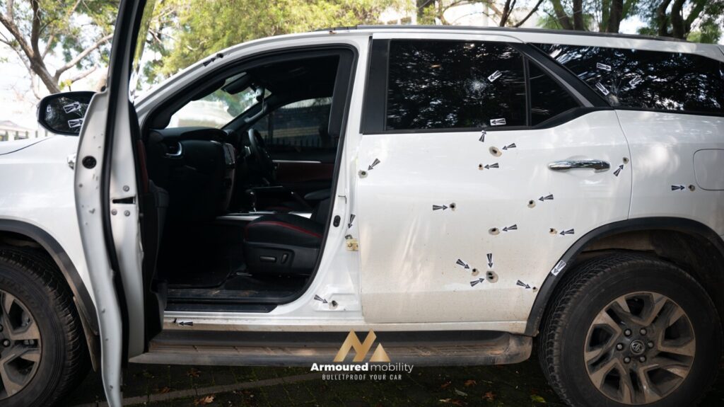Surviving 40 Bullets: Armoured Mobility Saves a Life