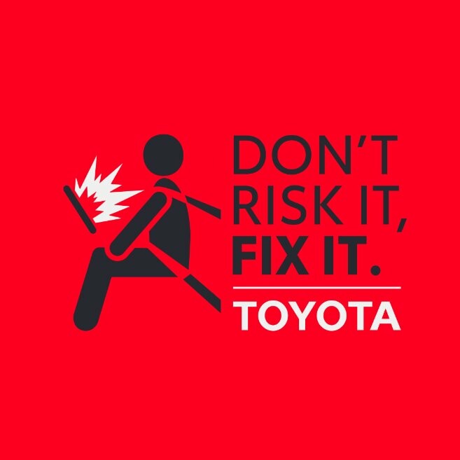 Toyota South Africa Motors launches Don’t Risk It, Fix It Campaign to reinforce urgent airbag repairs