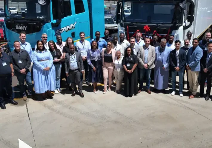 Bakers Transport takes delivery of 14 SANY electric trucks